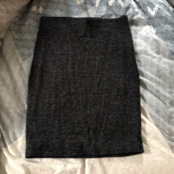 Lulu's Dark Gray Heather Arabesque Two-Piece Dress - Picture 5 of 7